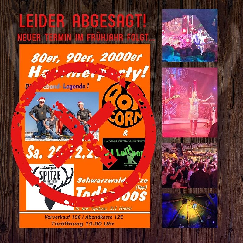 Termin fällt leider aus 